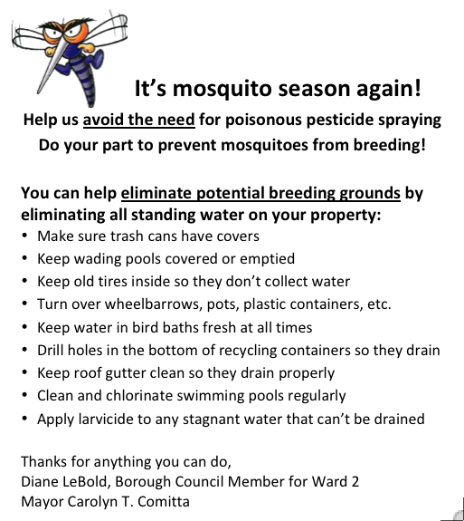 Mosquito season